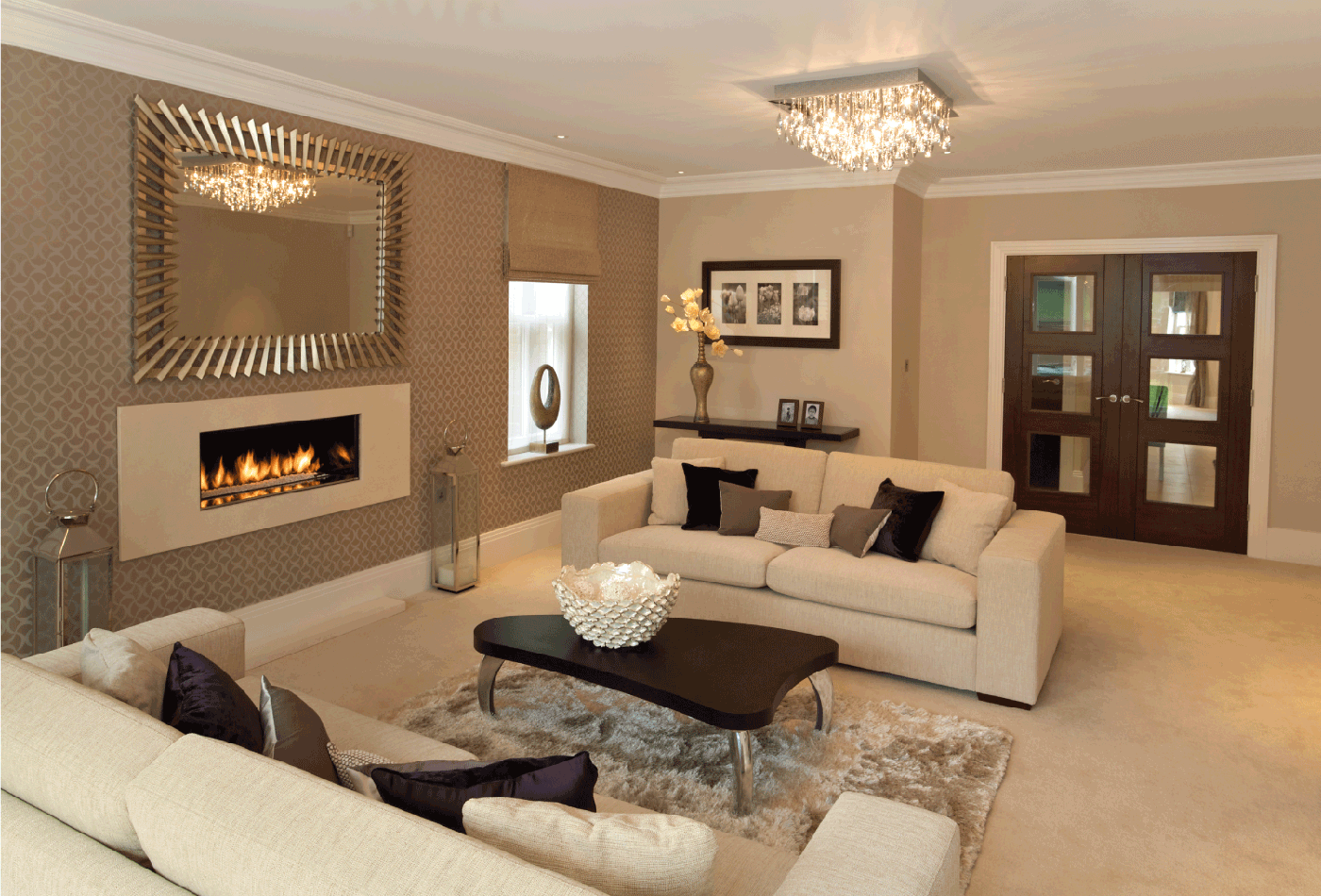 Beige Living Room