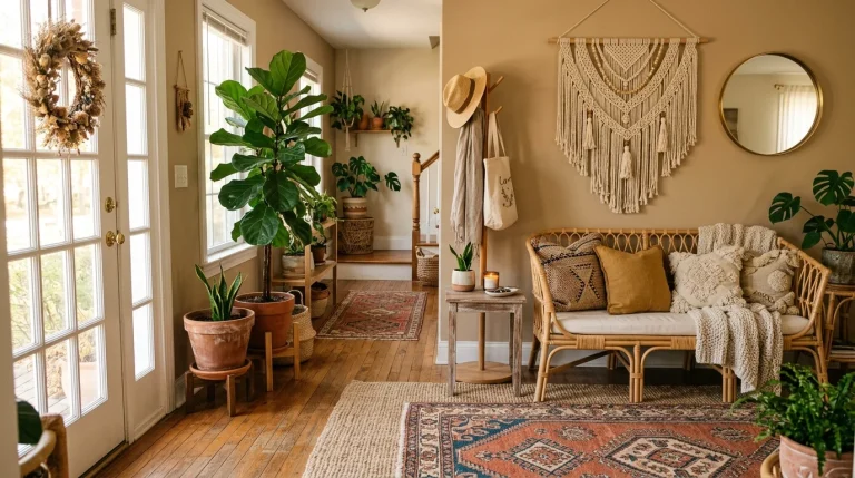 Boho Entryway Ideas