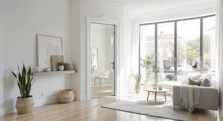 Corner Entryway Ideas
