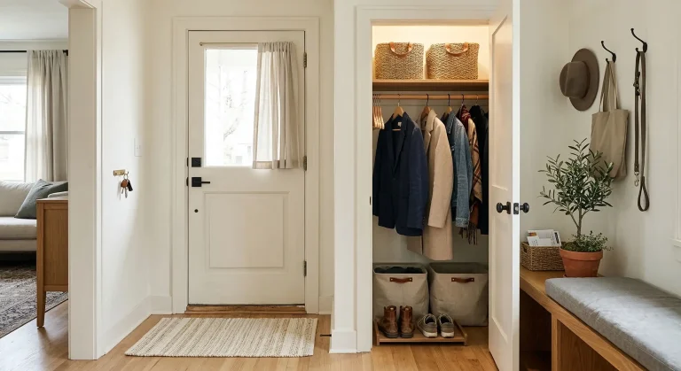 Small Entryway Closet