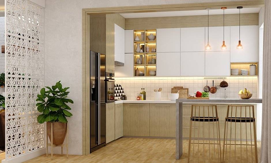 Open Kitchen Partition