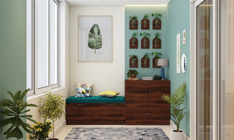 Shoe Rack With Seating Entryway