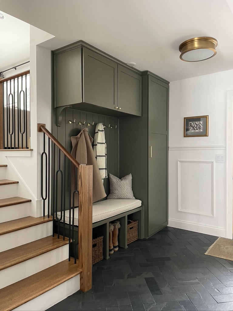 Small Split Level Entryway